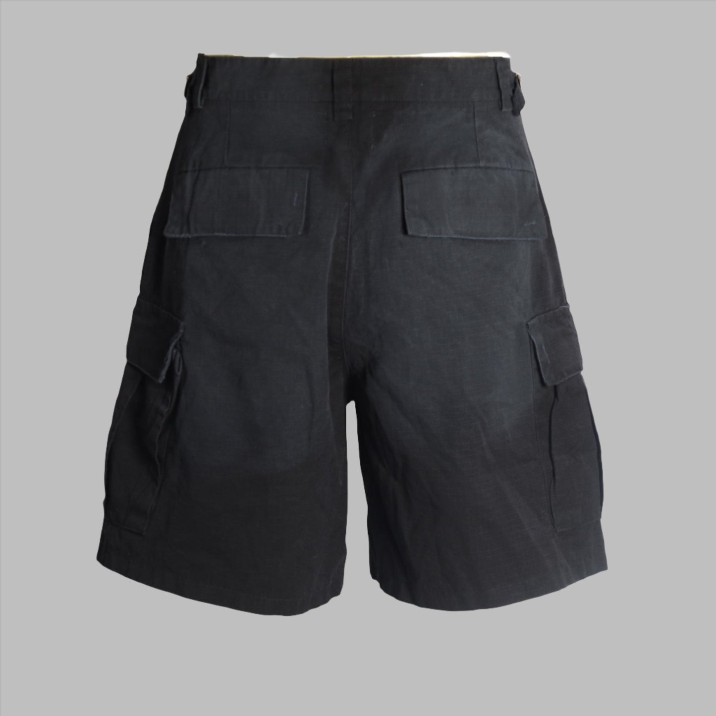 SHORTS #02 cargo ripped washed ristop cotton pants