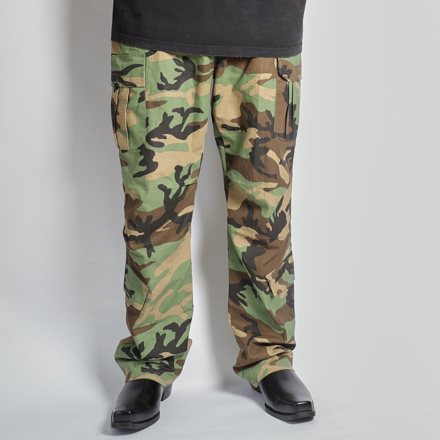 RELAX #4 camo multi pocket cargo