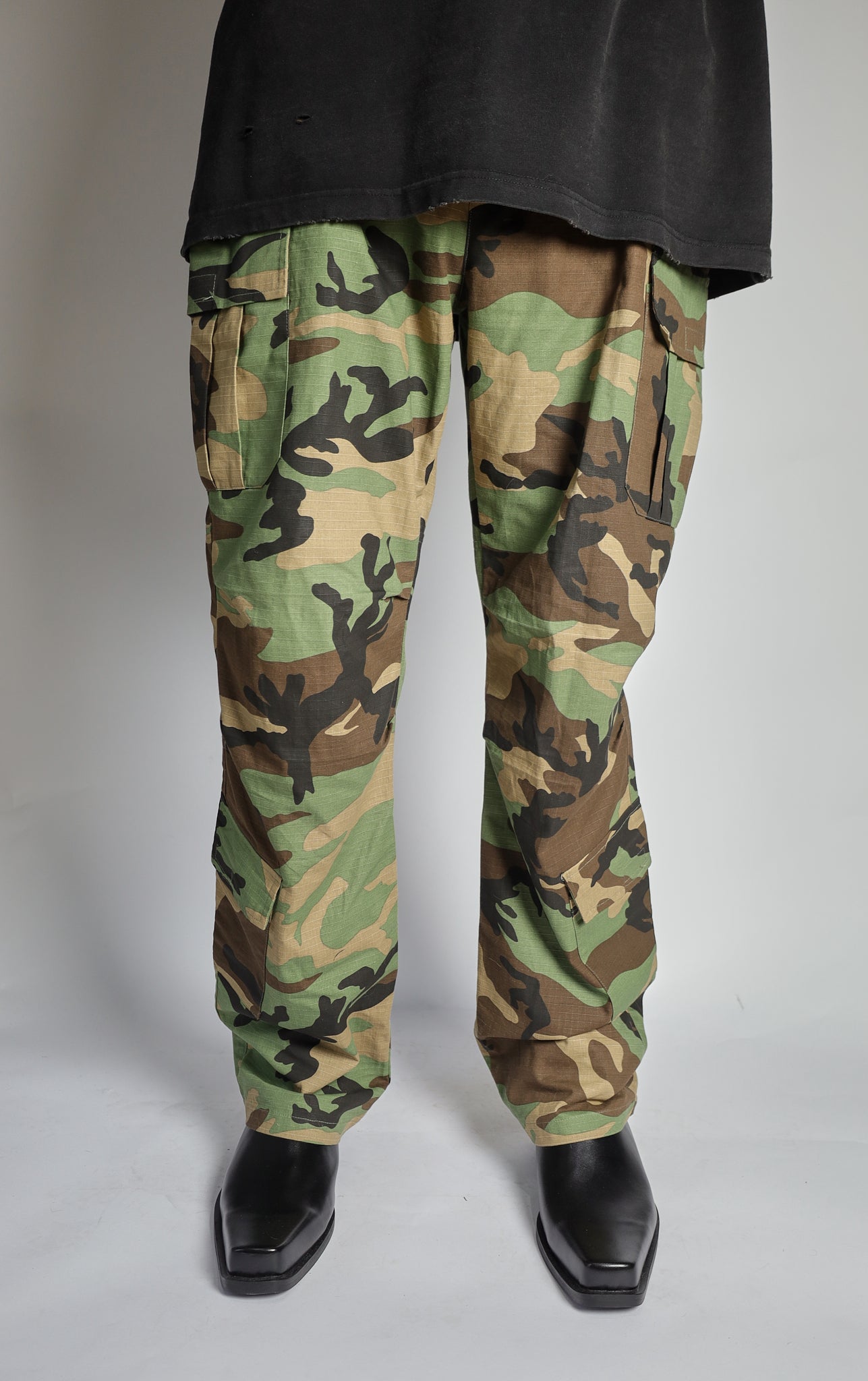 RELAX #4 camo multi pocket cargo