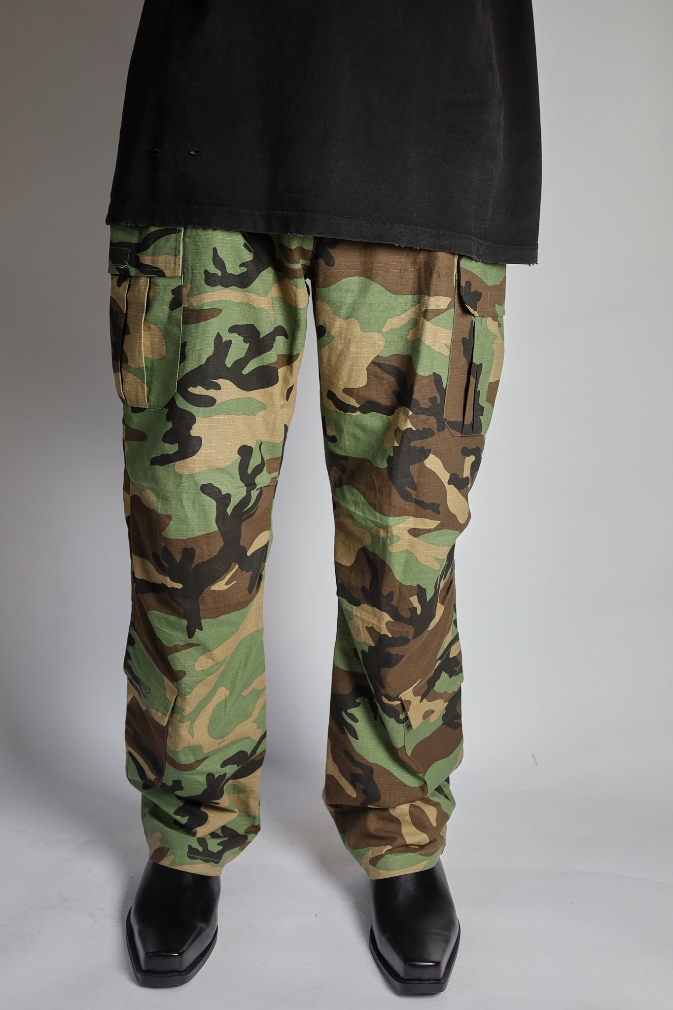 RELAX #4 camo multi pocket cargo