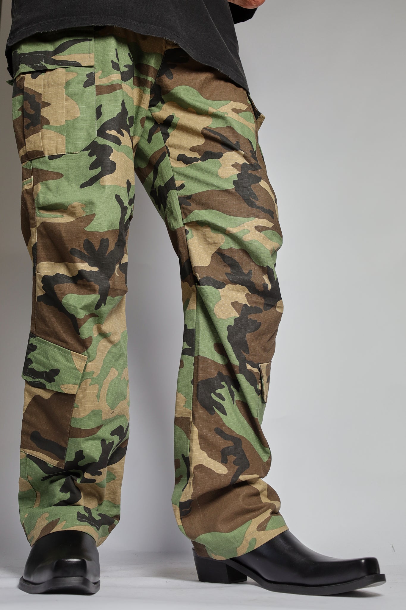 RELAX #4 camo multi pocket cargo