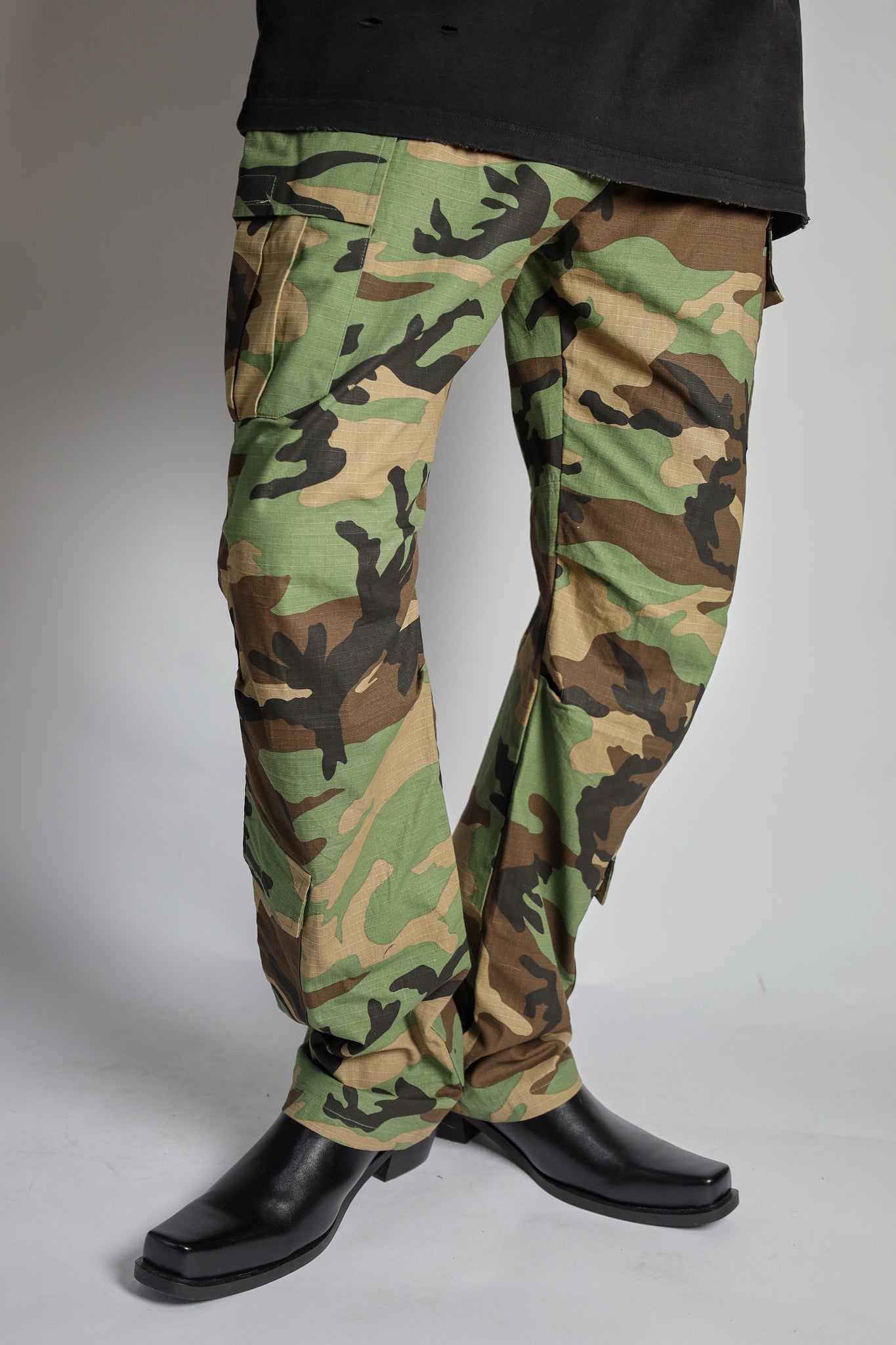 RELAX #4 camo multi pocket cargo