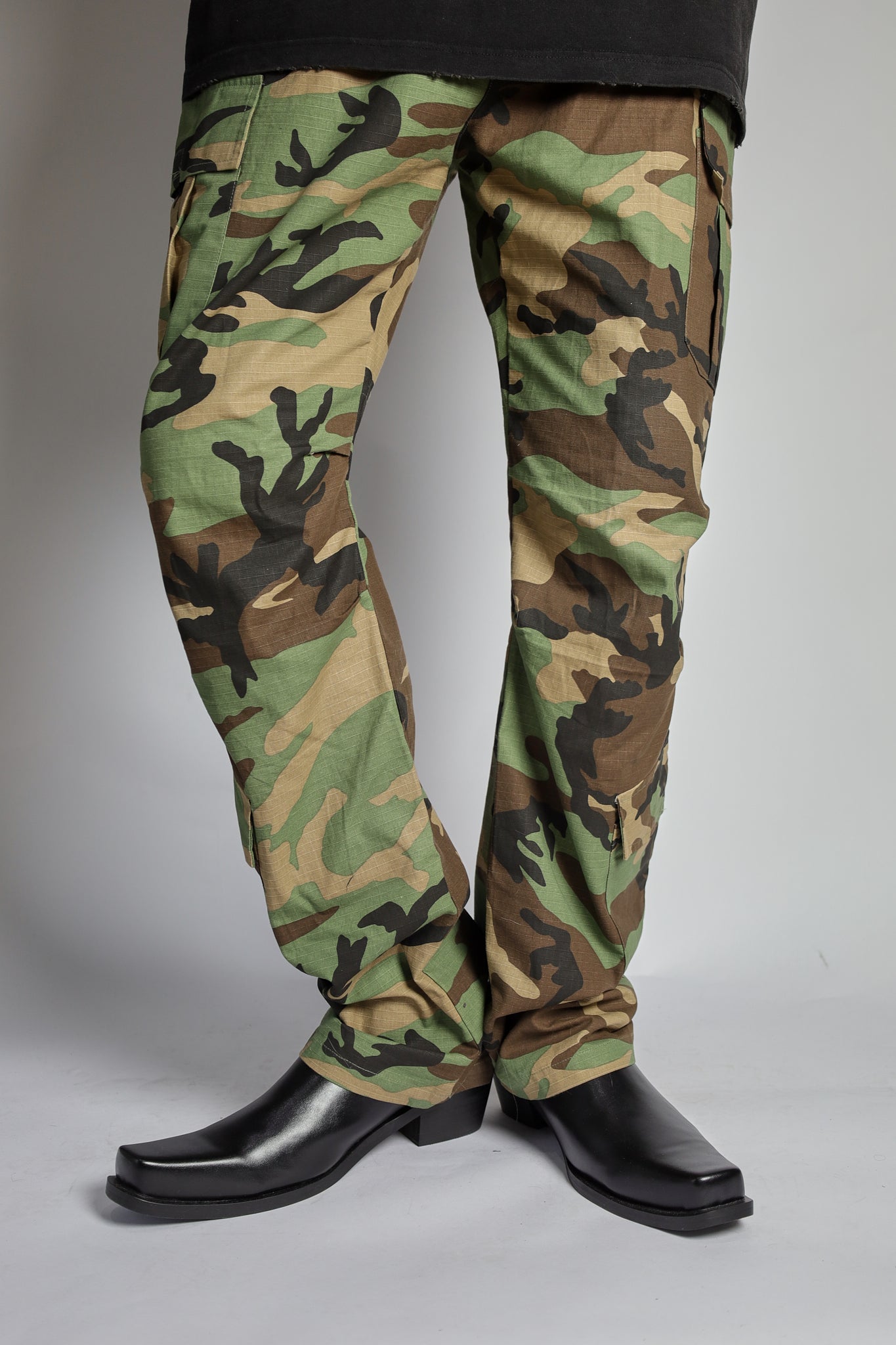RELAX #4 camo multi pocket cargo