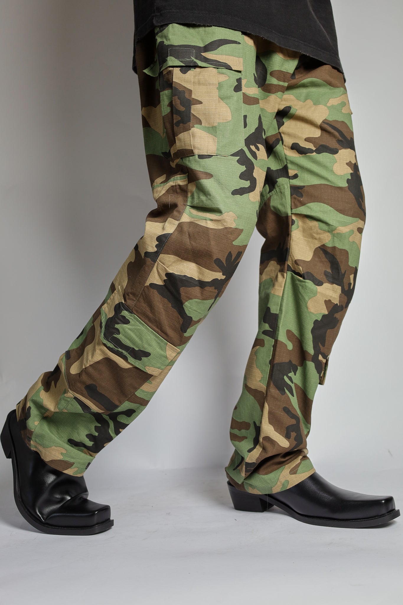 RELAX #4 camo multi pocket cargo