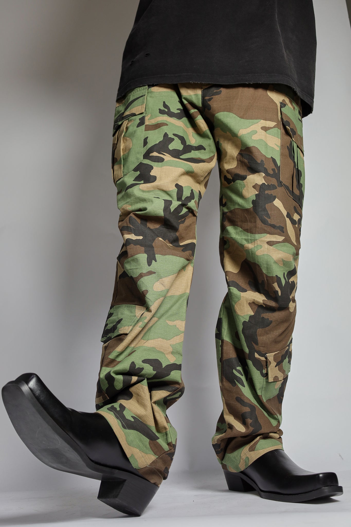RELAX #4 camo multi pocket cargo