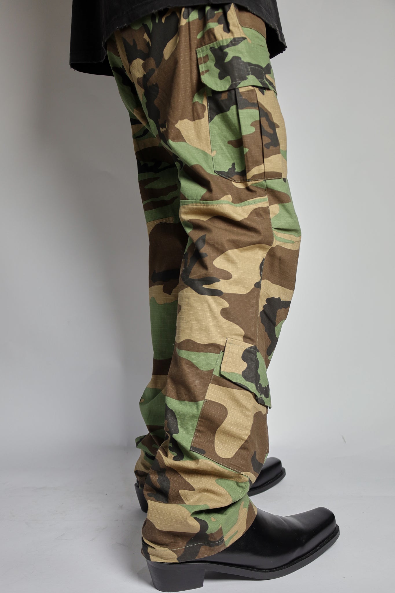 RELAX #4 camo multi pocket cargo