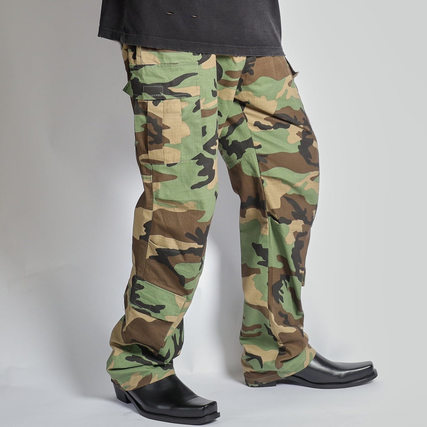 RELAX #4 camo multi pocket cargo