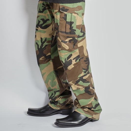 RELAX #4 camo multi pocket cargo